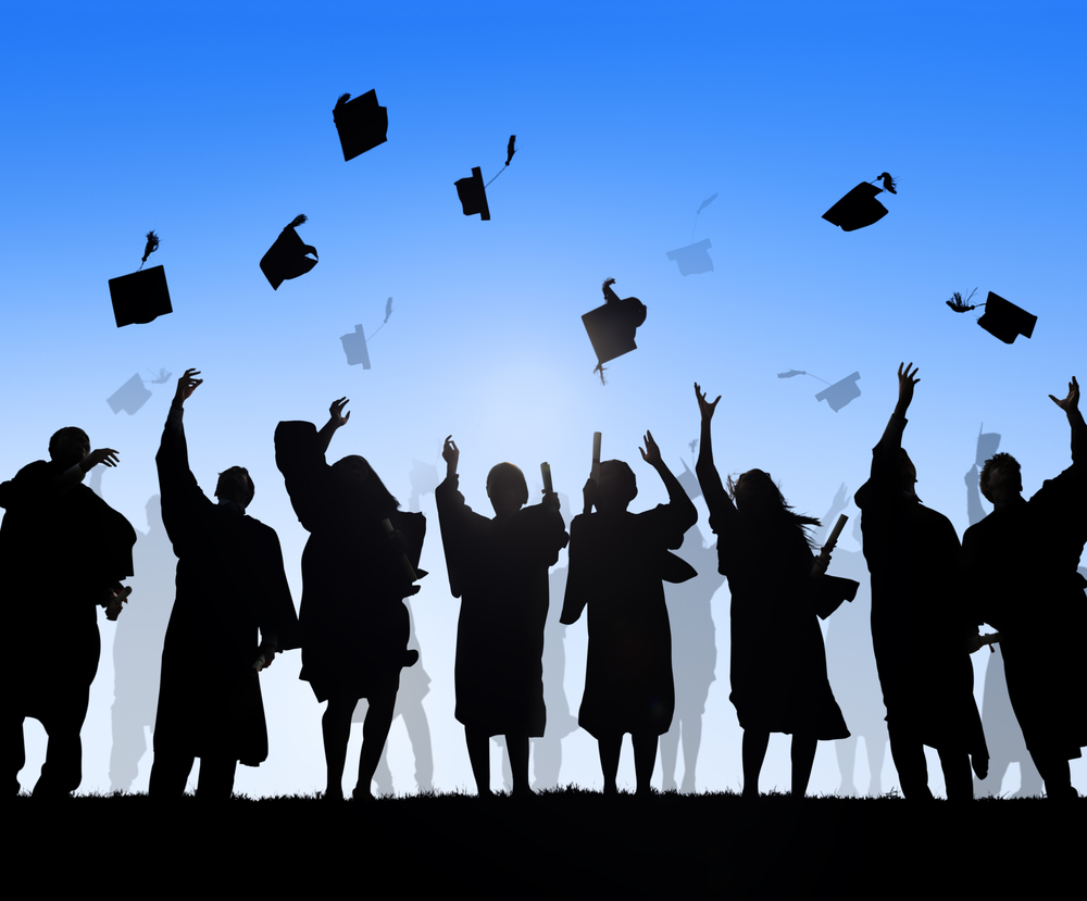 Group,Of,Diverse,International,Students,Celebrating,Graduation